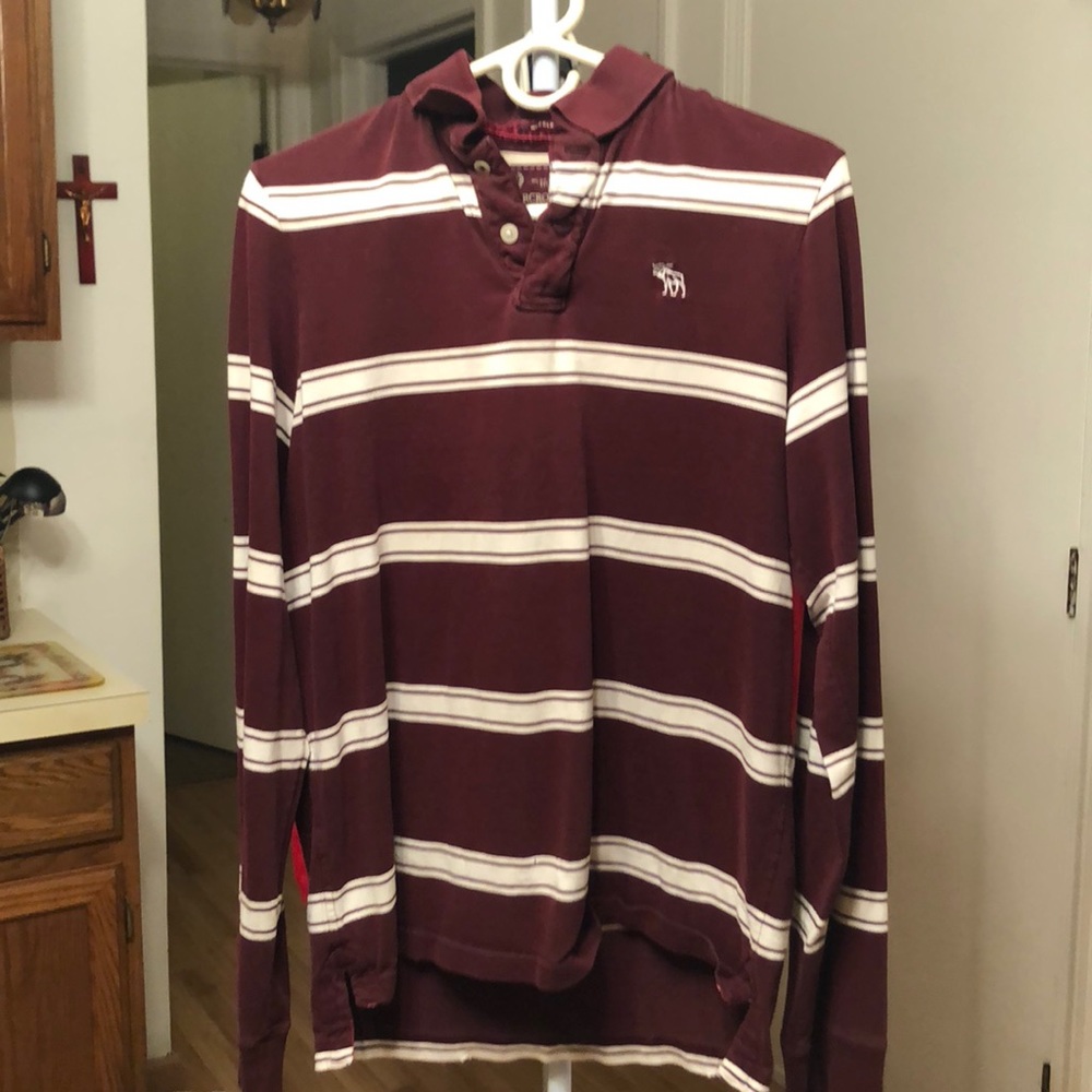 Men’s Abercrombie long sleeve collared shirt